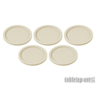 Skill and Squad Marker - 40mm Vanilla White (5)