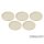 Skill and Squad Marker - 40mm Vanilla White (5)