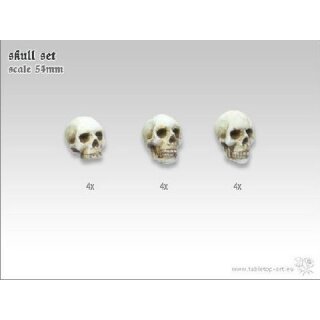 Skulls Set 54mm (12)