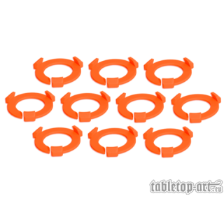 Squad Marker - 25mm Neon Orange (10)