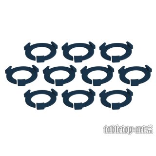Squad Marker - 25mm Ocean Glitter (10)