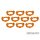 Squad Marker - 25mm Orange (10)