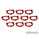 Squad Marker - 28.5mm Cherry Red (10)
