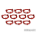 Squad Marker - 28.5mm Cherry Red (10)