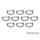 Squad Marker - 28.5mm Silver (10)