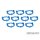 Squad Marker - 28.5mm Sky Blue (10)