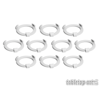 Squad Marker - 28.5mm White (10)