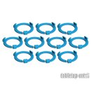 Squad Marker - 32mm Azure Blue (10)
