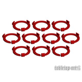 Squad Marker - 32mm Cherry Red (10)