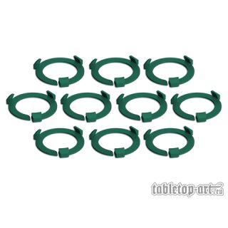 Squad Marker - 32mm Dark Green (10)