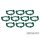 Squad Marker - 32mm Dark Green (10)