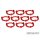 Squad Marker - 32mm Red (10)
