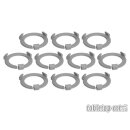 Squad Marker - 32mm Silver (10)