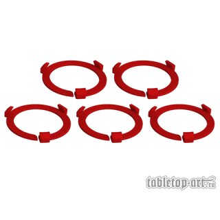 Squad Marker - 40mm Cherry Red (5)