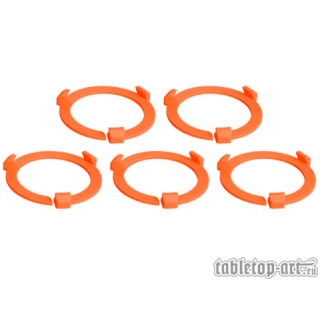 Squad Marker - 40mm Neon Orange (5)