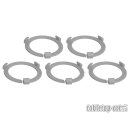 Squad Marker - 40mm Silver (5)
