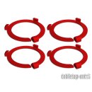 Squad Marker - 50mm Cherry Red (4)