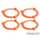 Squad Marker - 50mm Neon Orange (4)
