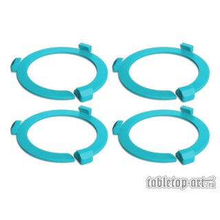 Squad Marker - 50mm Turquoise (4)