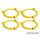 Squad Marker - 50mm Yellow (4)