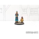 Townsfolk Miniatures - Mongolian Wife and Child (2)