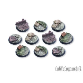 Trench Warfare Bases - 25mm (10)