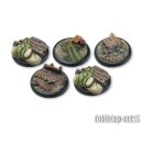 Trench Warfare Bases - 40mm Round Lip (5)