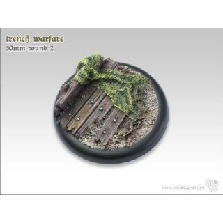 Trench Warfare Bases - 50mm Round Lip 2