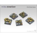 Tribal Stonefloor Bases - 20x20mm (5)