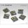 Tribal Stonefloor Bases - 25x25mm (5)