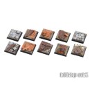 Viking Raid Bases - 25x25mm (10)