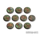 Woodland Bases - 30mm Round Lip (10)