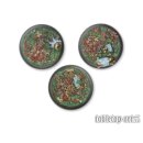 Woodland Bases - 50mm Round Lip (3)