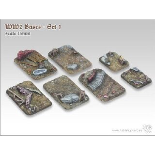WW2 Bases - Set 1 - 15mm (7)