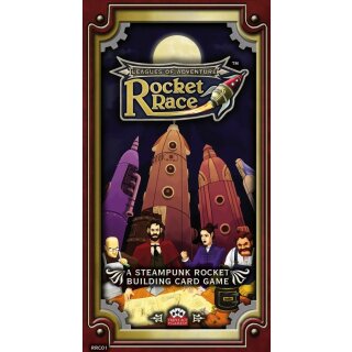 Leagues of Adventure: Rocket Race - A Steampunk Rocket Building Card Game (EN)