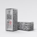 Full Pack of D6s Pearl & Black (20)