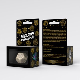 Treasure Generator: Die Beige & Black