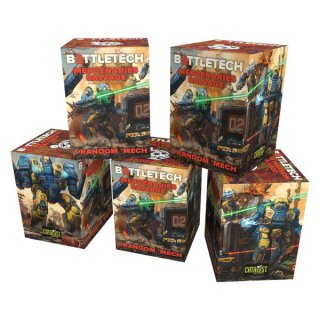 Battletech: Salvage Box Mercenaries Display (9) (EN)