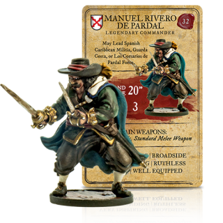 Blood & Plunder: Legendary Figures Manuel Rivero de Pardal