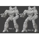 BattleTech Miniatures Phoenix Hawk PXH-1/3K