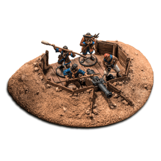 Blood & Plunder: Gun Emplacement Terrain