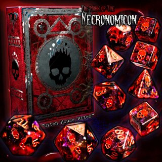 Elder Dice: Mark of the Necronomicon Witch House Rites Poly Set (10)