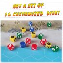 Assault Sicily 43: Customized Dice Set (16)