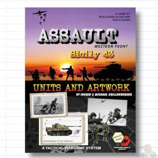 Assault Sicily 43: Unit Stats & Artbook (EN)