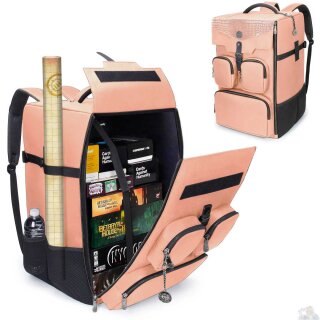 ENHANCE Board Game Backpack: Dragon Pink