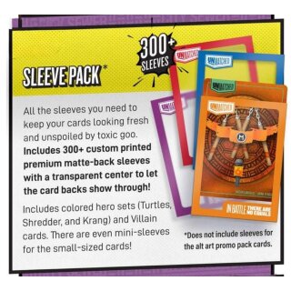 Unmatched - Adventures TMNT: Sleeve Pack (EN)
