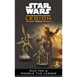 Star Wars Legion: Sun Fac & Poggle the Lesser (DE/EN)