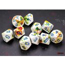 Chessex Brush Dice Set 10D10 Breezy
