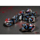 Chessex Brush Dice Set 10D10 Dark Side