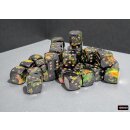 Chessex Brush Dice Set D6 Deep Forest 12mm (36)